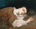 Studie für Les Demoiselles des bords de la Seine Ete Realist Realismus Maler Gustave Courbet
